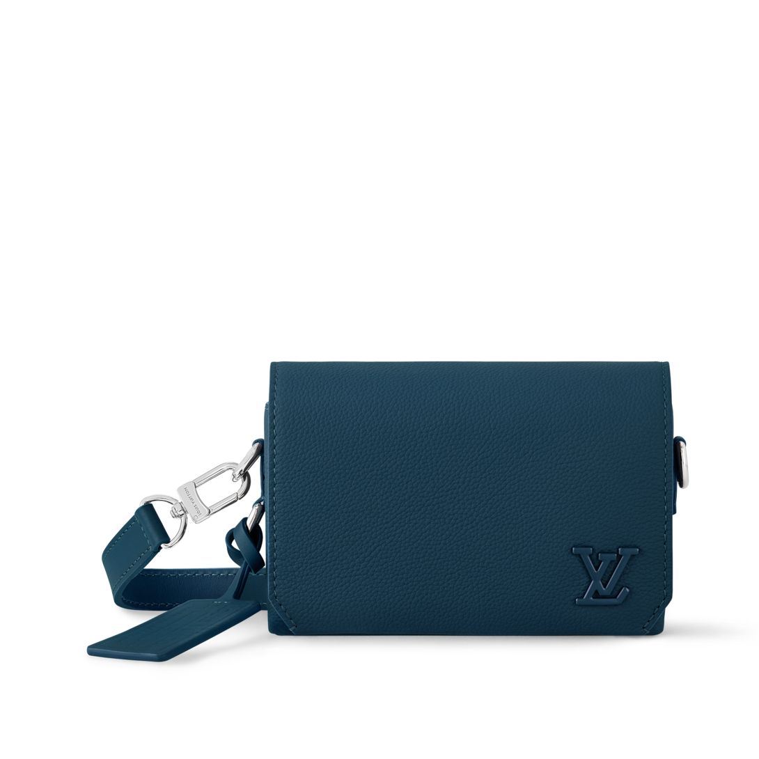 Fastline Wearable Wallet - Luxury LV Aerogram Blue | LOUIS VUITTON